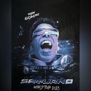 Rauw Alejandro Saturno World Tour Tee 2023